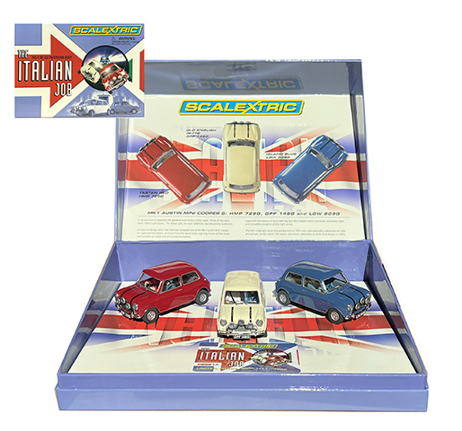 Scalextric C2921A The Italian Job Mini Cooper 3-Car Set Ltd.Ed. Scalextric C2921A The Italian Job Mini Cooper 3-Car Set Ltd.Ed.